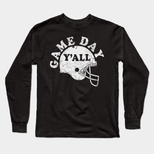 Game Day Y'all Football Long Sleeve T-Shirt